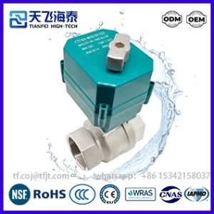 Tianfei ไฮเทค　บอลวาล์วมอเตอร์ไฟฟ้า CTF-001 (1)